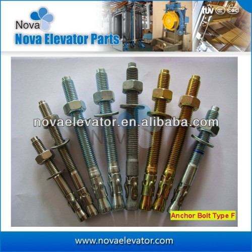 Elevator Anchor Bolt, Lift Gecko, Elevator Fastener, High Quality Elevator Anchor Bolt, Lift