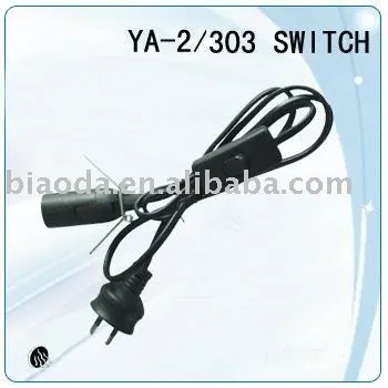 lamp power cord,light power cord,SAA power cord