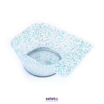 Slip-Handle DIY Hair Dye Bowl - Professional Glitter Mixing Tint Bowl for Hair Styling Accessories