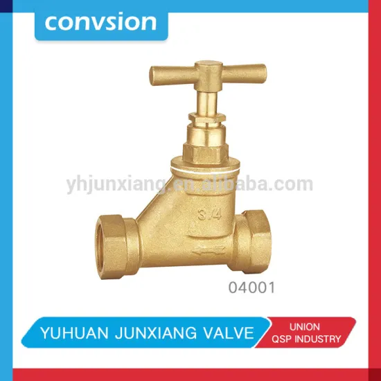 JUNXIANG 04001 Brass Stop Valve