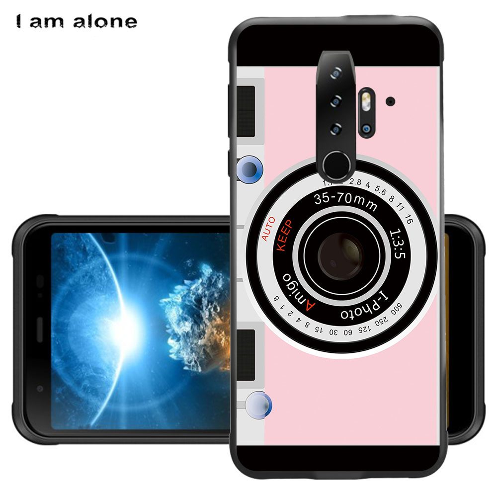 I am alone Phone Case For Blackview BV6300 Pro 2020 5.7 inch Soft TPU Mobile Cute Fashion Cartoon Printed Bags Free Shipping