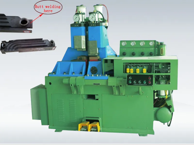 High Frequency Flash Welder Equipment Butt Plate Pipe Welding Machine