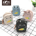 Custom cute cartoon cat PU pencil case