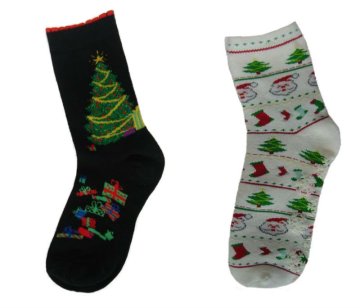 Fashion snow white Christmas socks/Women cotton christmas socks/Girl christmas socks