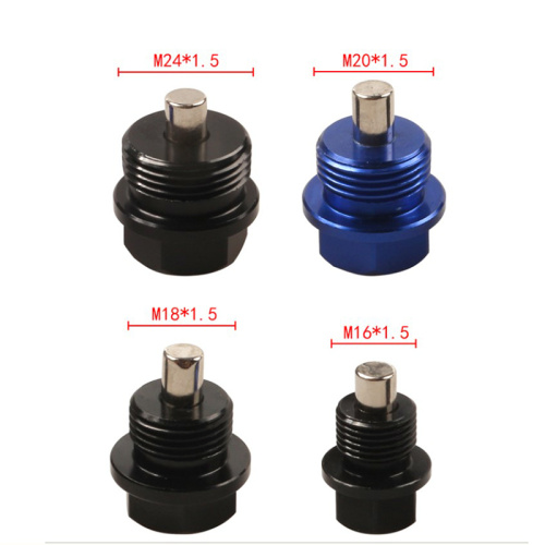 Automobile universal oil sump screws magnetic drain plug