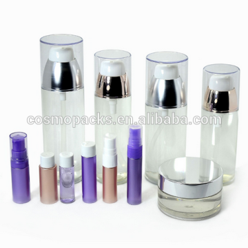 5ml 10ml 20ml 30ml 50ml 100ml 120ml Plastic Empty Lotion Airless Pump Bottles