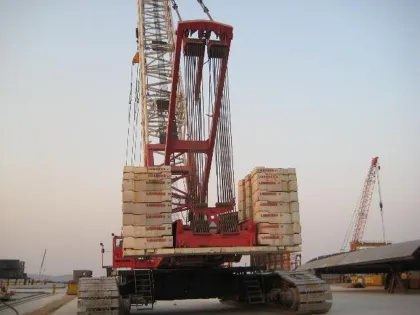 Liebherr used crawler crane