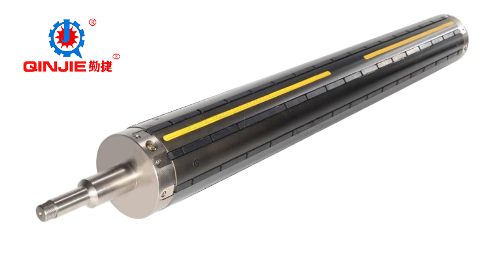 Eixo pneumático de haste passante de alumínio de 6 polegadas