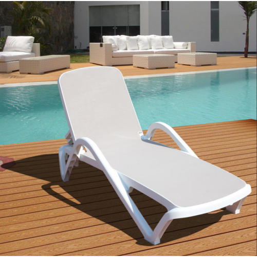 Outdoor Plastic Chaise Lounge Chair