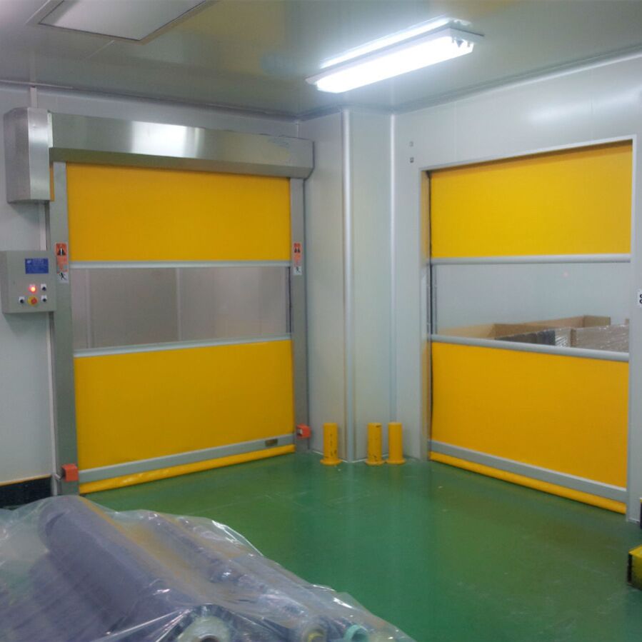 Yellow High Speed Door 71 Jpg