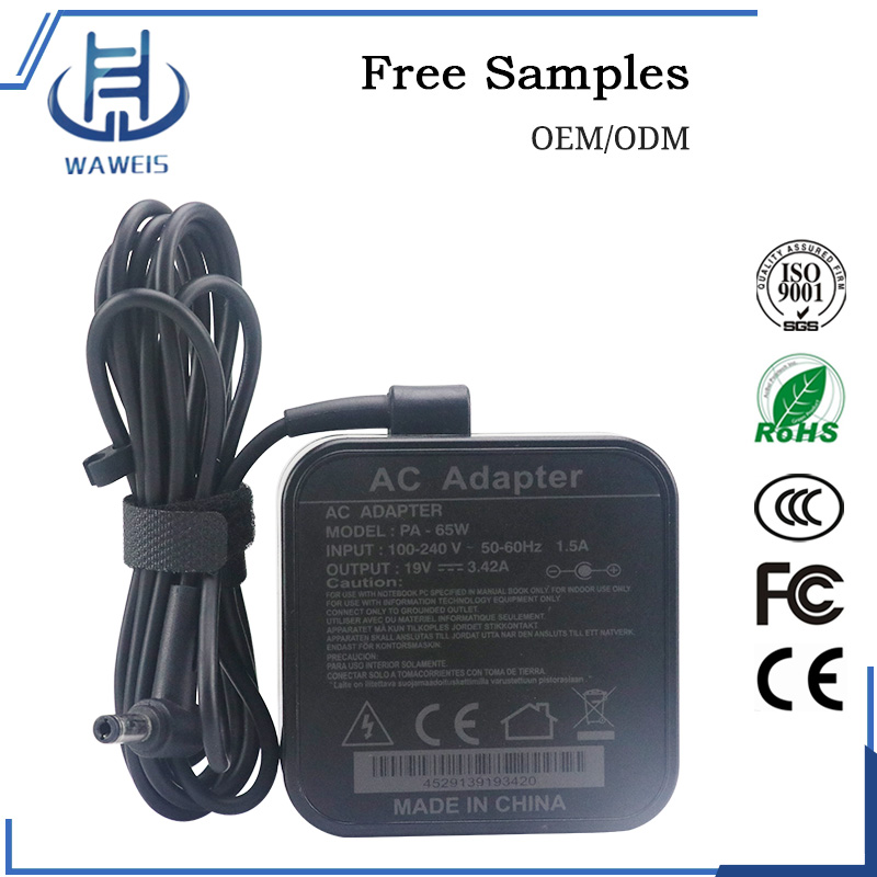 Adaptador de notebook 19V 3.42A 65w para Asus