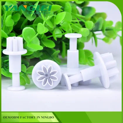 3pcs set fondant sheeter Bellis perennis shaped plunger cutter