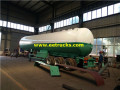 56cbm 24ton LPG Vận chuyển Tanker Trailers