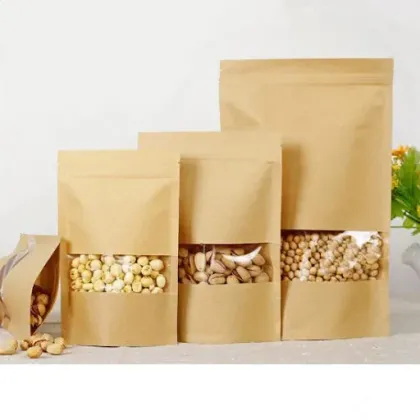 Self-Reliant Biodegradable Food Packaging Bag
