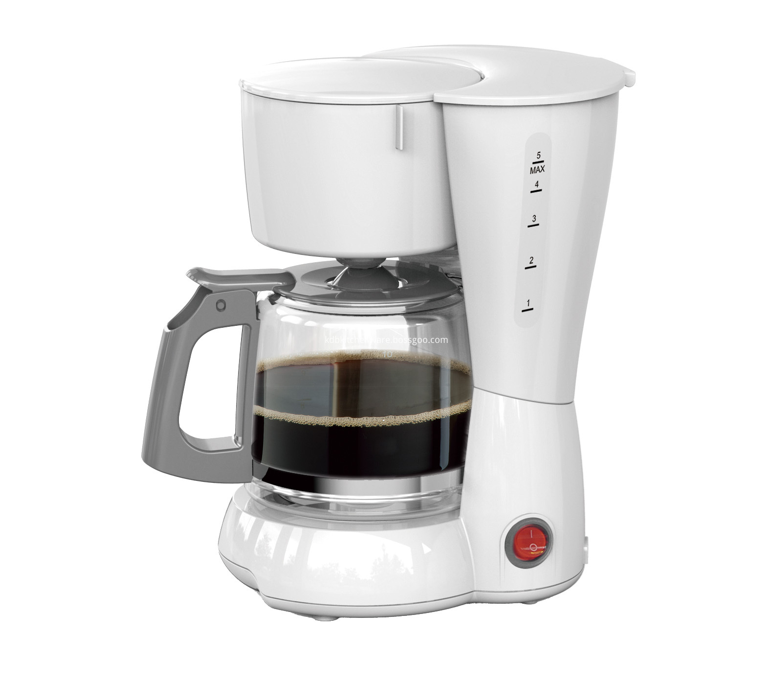 6 Cups Drip Coffee Maker with Keeping Warm Function