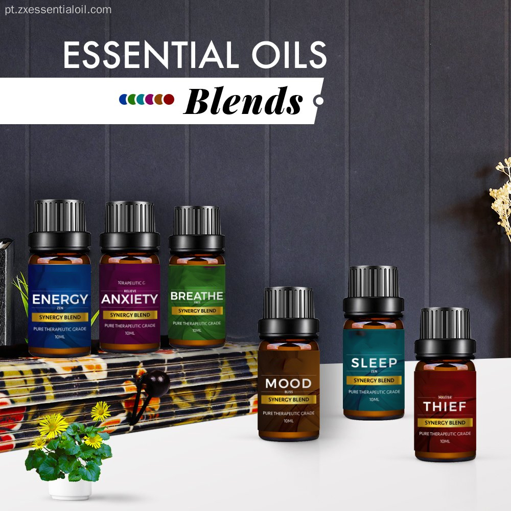 Certificado 100% Stress Relief Blend Organic Blend Oil