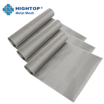 Plain Dutch Woven Monel 400, 405 K500 Wire Mesh Screen: 100 Micron, 25 x 140 Mesh
