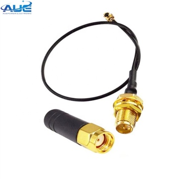 RP-SMA Female 40mm Rubber Wireless Router 2.4G WiFi Antenna