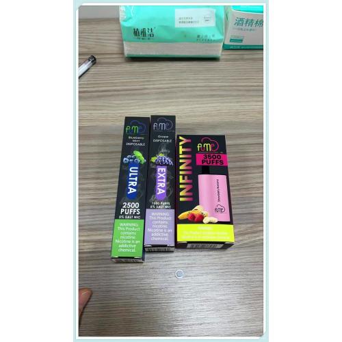 High Quality Disposable Vape Fume Ultra 2500 Puff