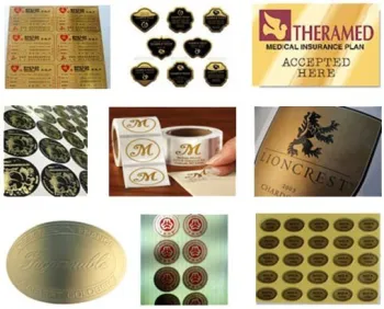 hot stamping stickers