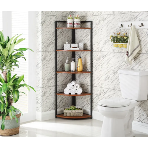 Board bathroom shower corner shelf storage living room corner shelf organizer