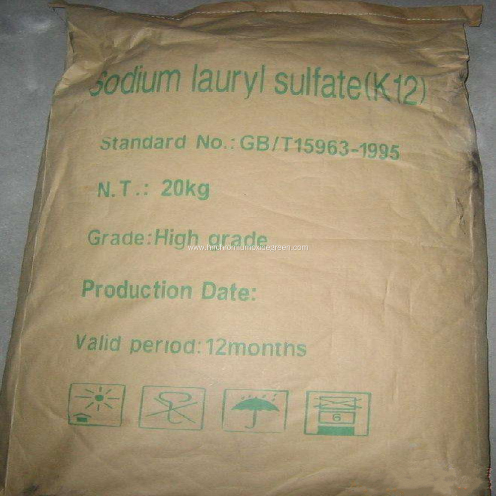 Detergent Raw Materials Sodium Lauryl Sulphate SLS K12