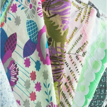 100%cotton voile fabric for dress use