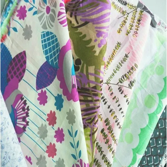 100%cotton voile fabric for dress use