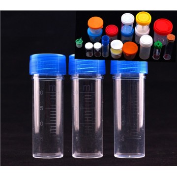 Huali disposable plastic Feces cup sealed sputum cup