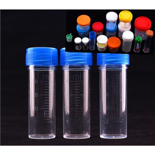 Disposable plastic Feces cup sealed sputum cup