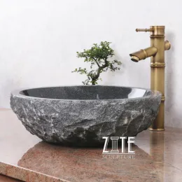 Fine Workmanship carved marble sink