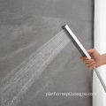 Brass Chrome Waterfall Square Floor-Mounted Free-Standing Bathtub Faucet and Shower Set