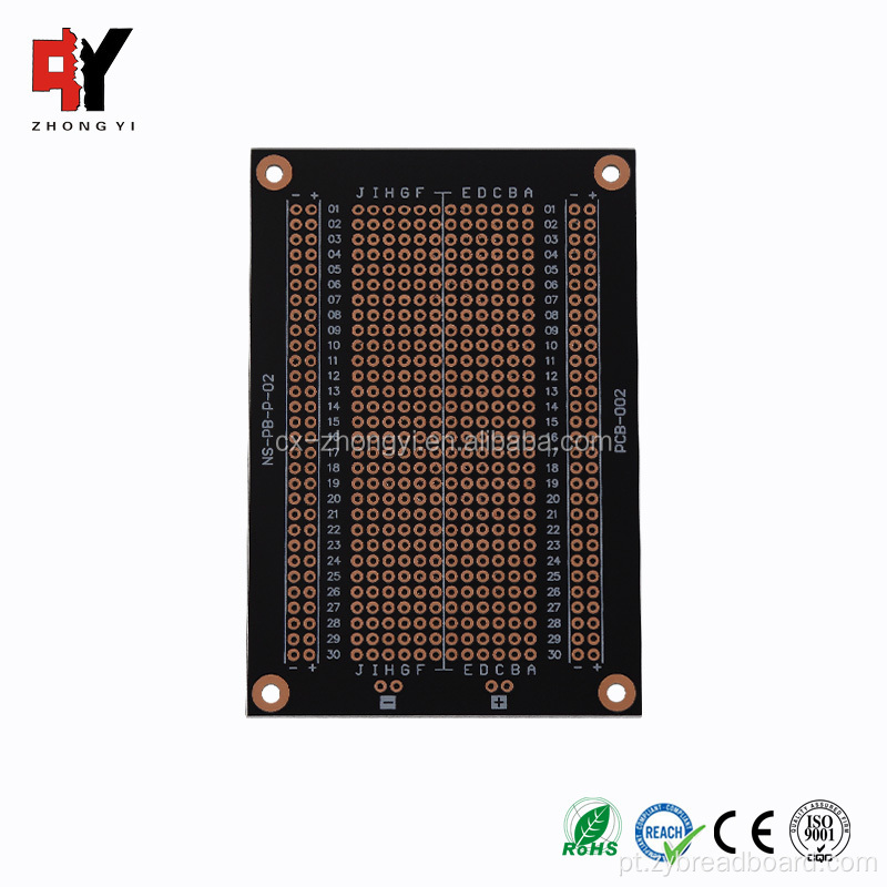 FR-4 Tamanho da Eletrônica Universal: 94*64cm PCB de placa de ensaio