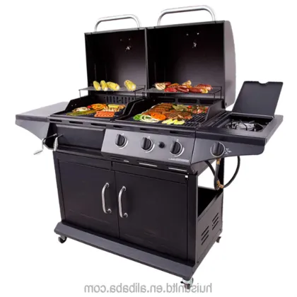 Barbecue Stove Large Outdoor Villa Courtyard American Smoke Barbecue Bbq
