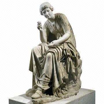 White Women Sculptures, 100% Hand Carved
