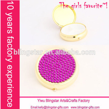 hot selling bling diamond pill box