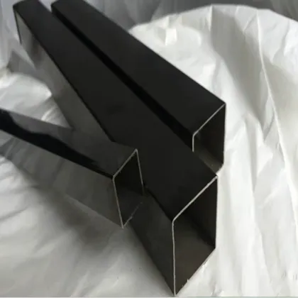 pure titanium rectangular pipes for chemical industry