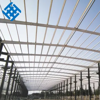 Durable Wind-Resistant Light Steel Metal Structures: Shopping Mall Building