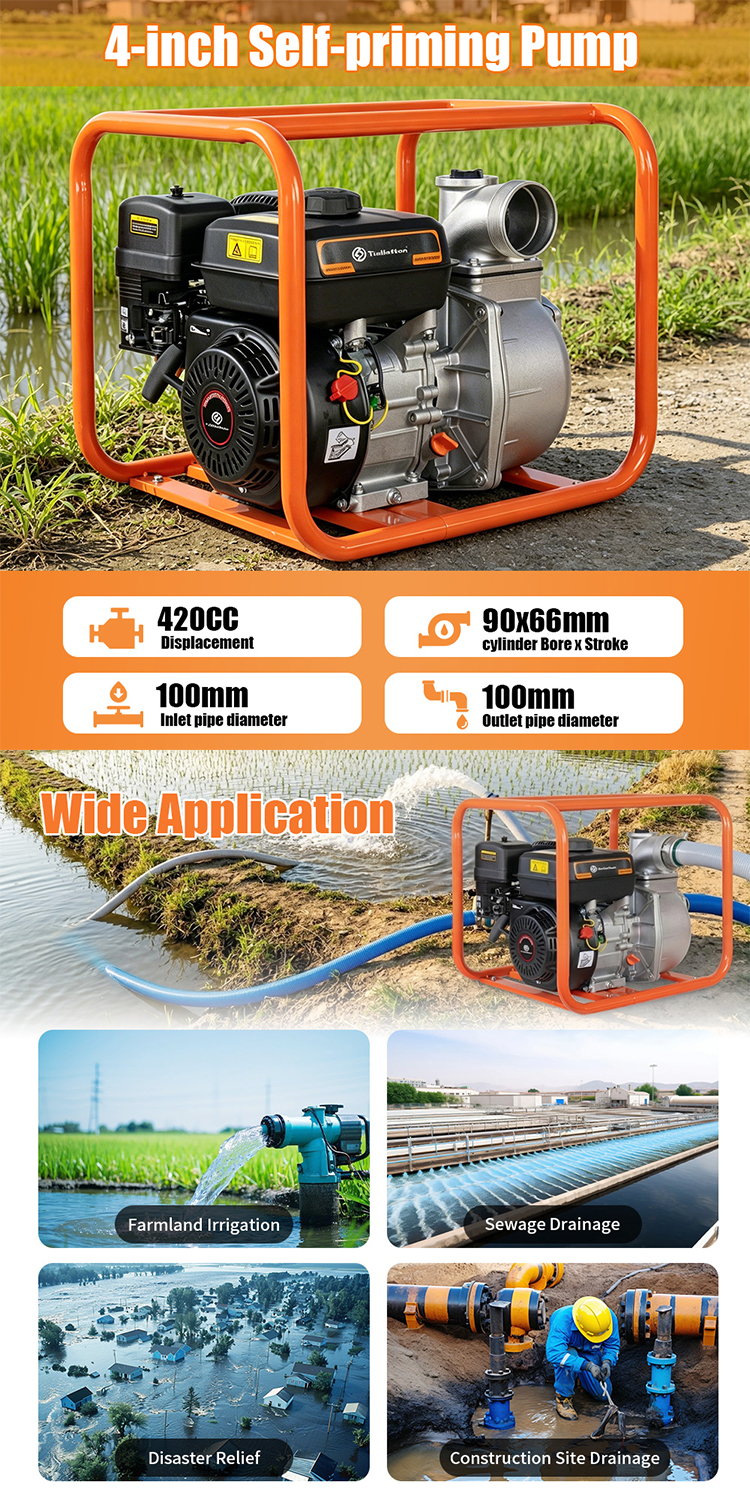 TKH100-30 Gasoline Water Pump(3)