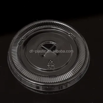 90mm pet lids flat with X