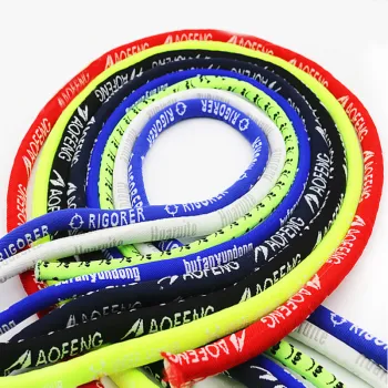 Custom Polyester Flat Cord with Heat Transfer Factory