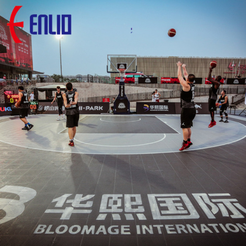 FIBA 3x3 Challenger Basketball Sport Fußboden