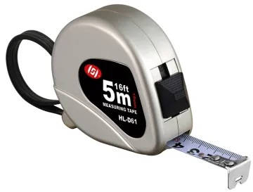 Water Proof 5m Abs Plastic Steel Tape Measuring