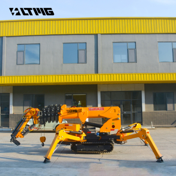Chinese Factory Direct: 3 Ton Spider Crane with Optional Remote Control