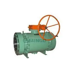 Anti-static Design Trunnion Ball Valve