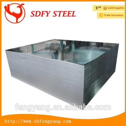 High quality tinplate for packaging