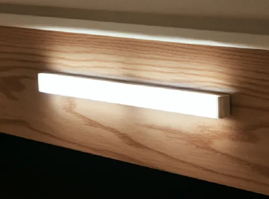 Magnetic Night Light with Rechargeable Battery Under Counter