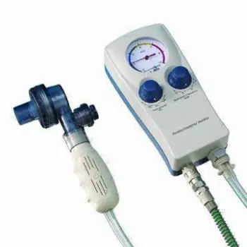 Portable Emergency Ventilator, Lightweight, Portable, Safe, High Performance