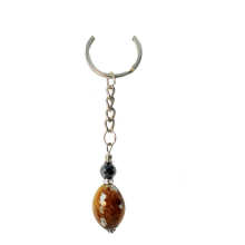 Natural Gemstone Agate Keychain