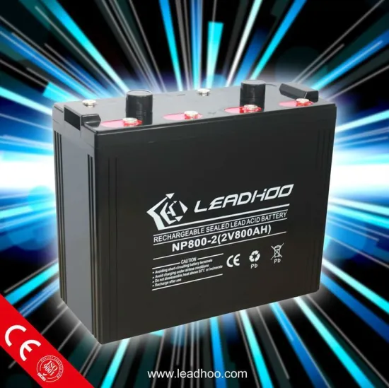 storage systems 2V 800Ah storage battery for off grid solar system
